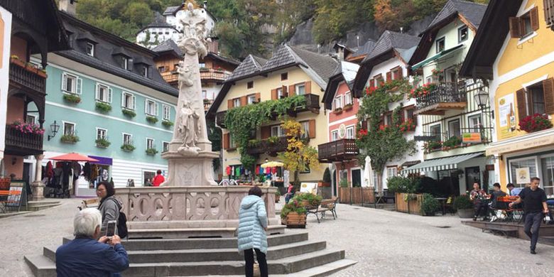 Hallstatt di Austria.