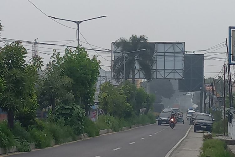 Kualitas Udara di Siantar Terpantau Tidak Sehat akibat Kabut Asap Karhutla