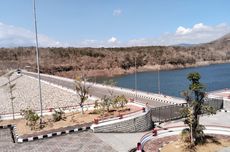 Kemarau, Volume Air Waduk Bendo Ponorogo Menyusut hingga 39 Persen