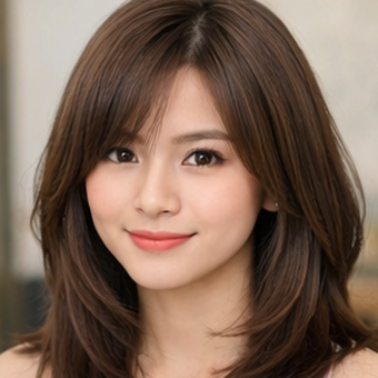 30 model rambut segi layer oval 3 tingkat hadir dengan variasi stylish, dari sebahu hingga glam, cocok tampil dengan rambut bervolume.