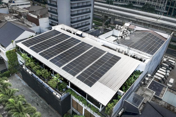 Salah satu produk MODENA SolarPad untuk Mendukung Kehidupan Suntainble