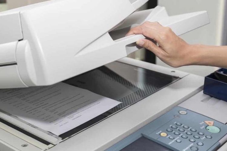 Ilustrasi penggandaan dokumen