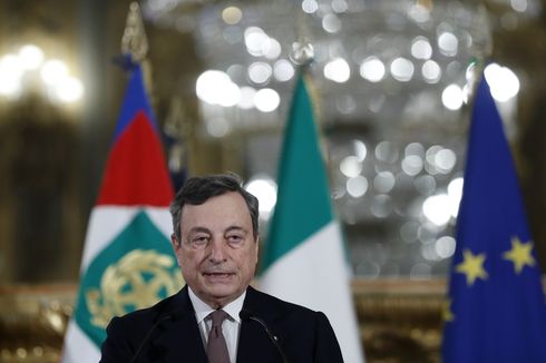 PM Mario Draghi Resmi Mundur, Italia Terjerumus Kekacauan Politik