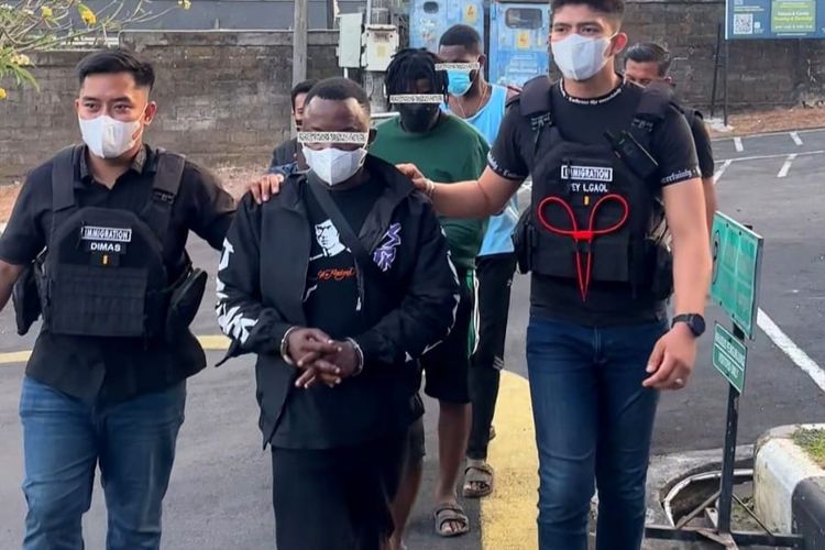 Langgar Izin Tinggal, 4 WNA Nigeria Ditangkap Imigrasi Bali