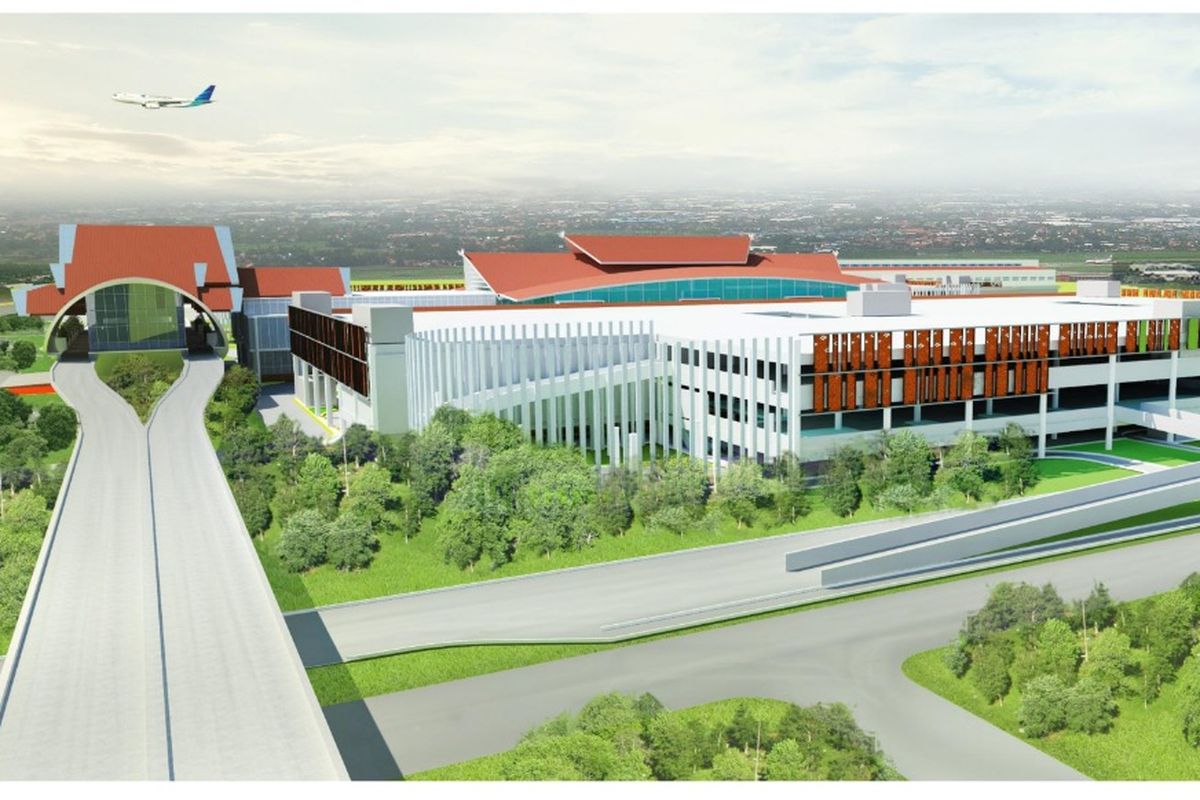 Pembangunan Integrated Bandara Soekarno-Hatta.