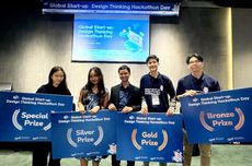 Mahasiswa President University Sabet 4 Medali di Global Hackathon Startup Korea