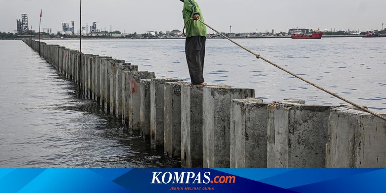 Nusron Wahid Tegaskan Tanggul Beton Cilincing Ranah KKP