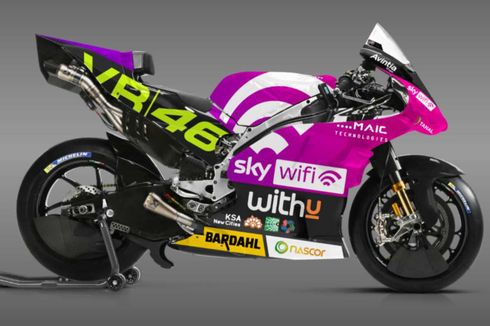 Ini Livery Spesial Luca Marini di GP Misano, Warnanya Ungu