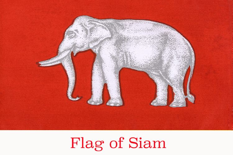Bendera Kerajaan Siam.