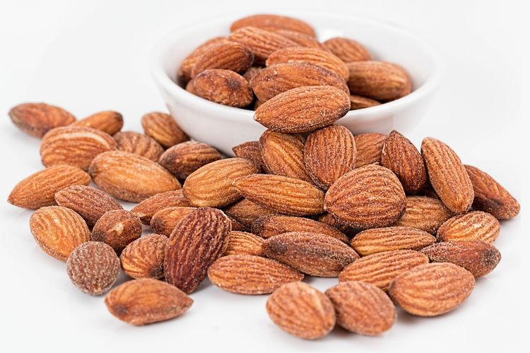Ilustrasi kacang almond