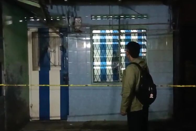 Lokasi wanita inisial M (45) tewas dibunuh pacarnya R (44) di Kelurahan Sei Agul, Kecamatan Medan Barat, Kota Medan, Rabu (24/4/2024) malam 