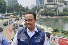 Jawab Kritik Halte Bundaran HI Halangi Visual Patung, Anies: Dari Trotoar Enggak Terhalang...