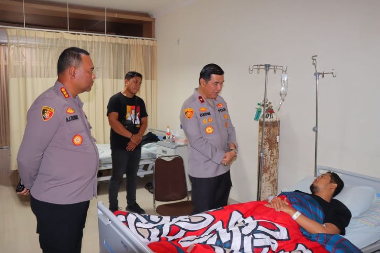 Bripka Yuli Kena Lemparan Batu Saat Amankan Demo Petani Singkong di Lampung, Terima 11 Jahitan