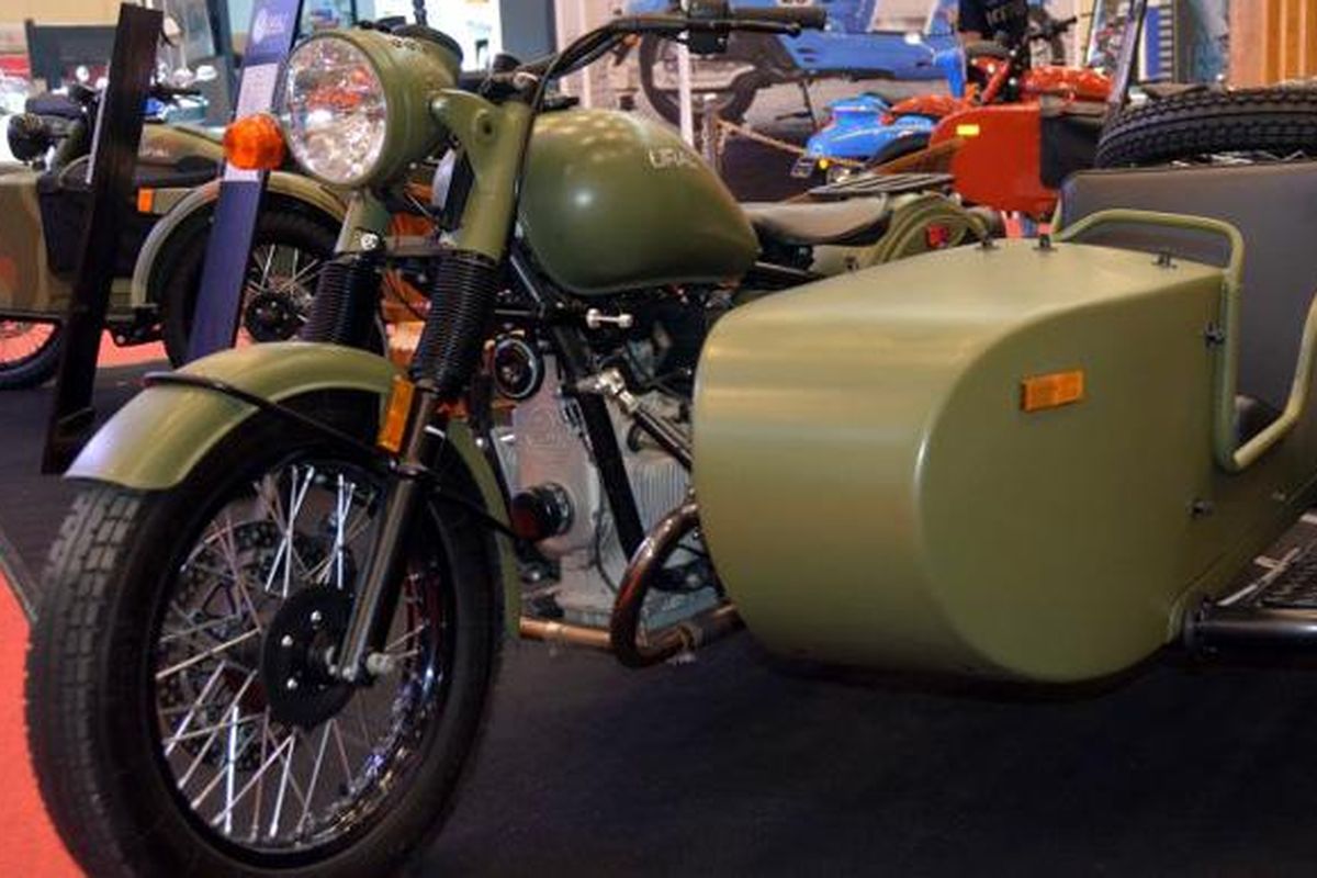 Ural Motorcycle menjadi daya tarik tersendiri di GIIAS 2016.