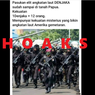 [HOAKS] Pasukan Elite Denjaka Tiba di Papua untuk Tumpas KKB