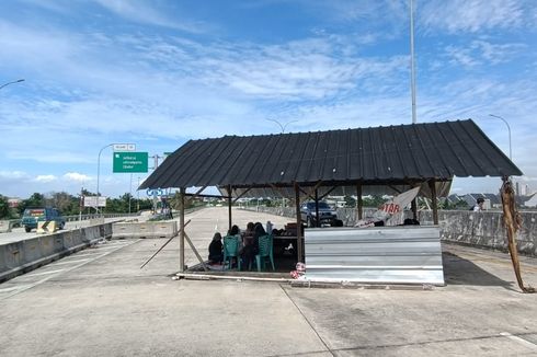 Bentuk Pertahanan Ahli Waris di Tol Jatikarya, Bangun Gubuk dan Bakar Ban untuk Tuntut Ganti Rugi