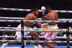 Hasil Tinju Dunia: Anthony Joshua Pukul KO Francis Ngannou