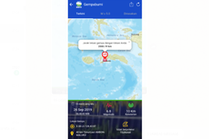 Gempa Magnitudo 6,8 dengan Kedalaman 10 Kilometer Guncang Ambon