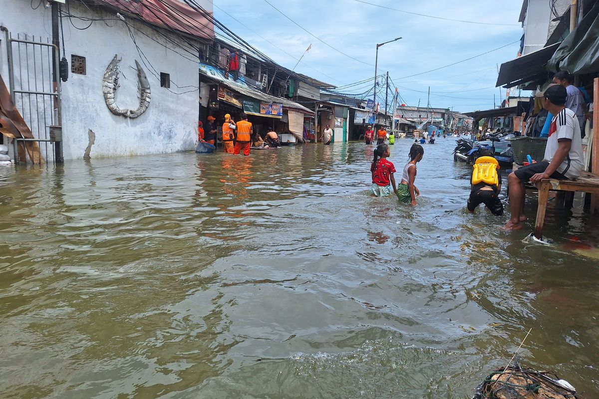 Penurunan Tahan hingga Perubahan Iklim Jadi Tantangan Besar Atasi Banjir Rob di Jakarta