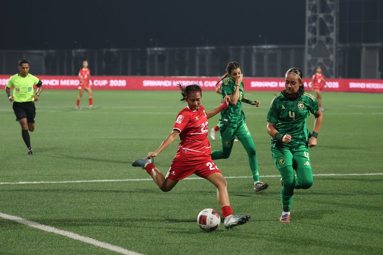 Hasil Srikandi Merdeka Cup: Indonesia Garuda Pertiwi Ungguli Arab Saudi 4-0 di Babak I