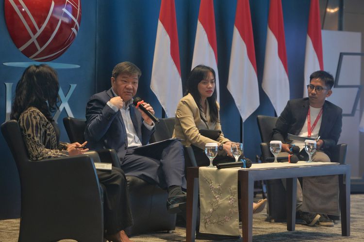 ESG Summit 2024 bertema ?Sehati untuk Bumi? yang diselenggarakan di Bursa Efek Jakarta.