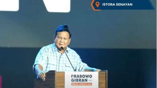 Prabowo Sapa Pendukungnya Satu per Satu, Paling Meriah Saat Sebut Mantan Istrinya, Titiek Soeharto