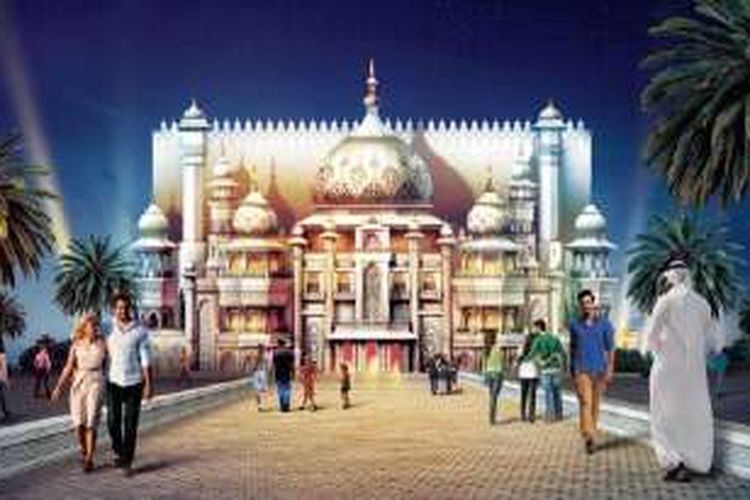 Dubai Park and Resort akan menggabungkan dua elemen. Elemen dari Timur dan Barat akan digunakan untuk tempat ini, seperti menampilkan wahana dari film animasi favorti Hollywood dan Bollywood.