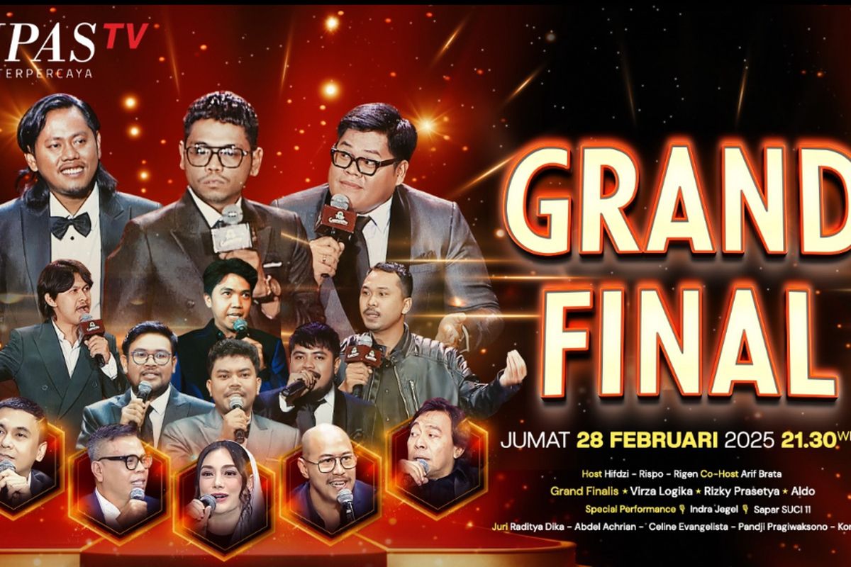 Poster grand final SUCI season 11. 