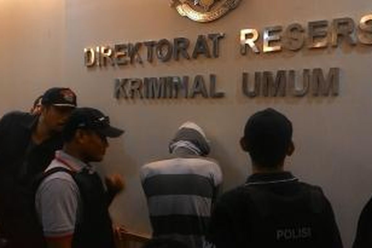  RS, pembunuh Deudeuh Alfi Sahrin ditangkap di Bogor, Rabu (15/4/2015) dini hari.