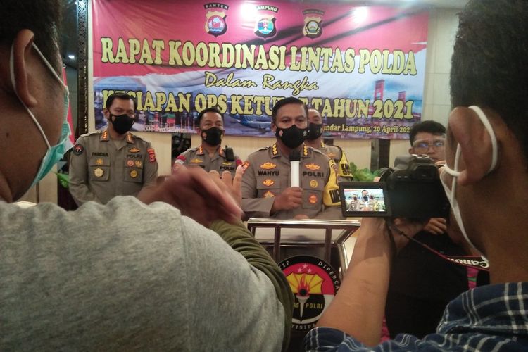 Kepala Biro Operasional Polda Lampung, Kombes Wahyu Bintono.