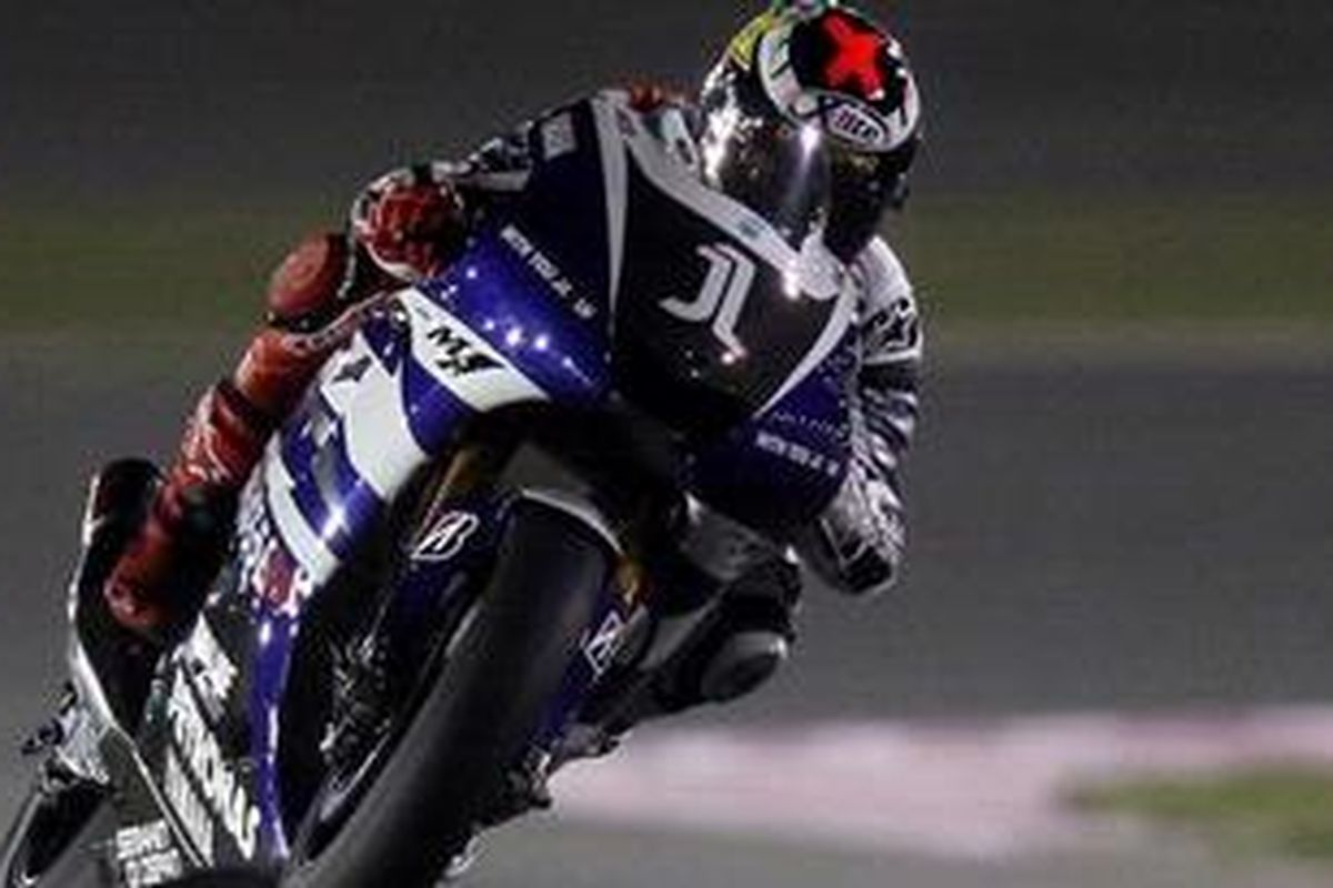 Pebalap Yamaha, Jorge Lorenzo.