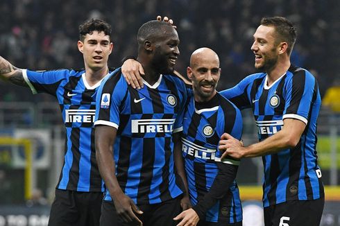 Napoli Vs Inter Milan, Dua Gol Lukaku Bikin Nerazzurri Salip Juventus
