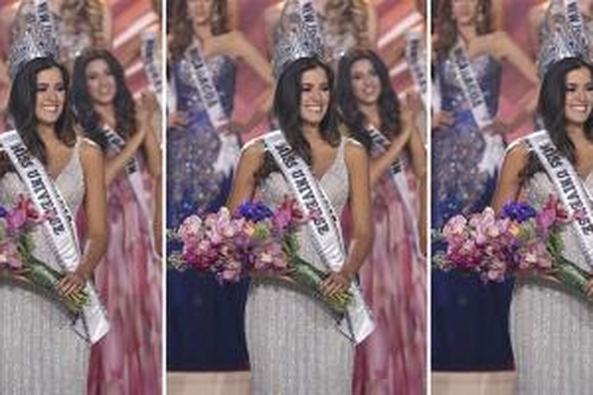 Paulina Vega berhasil terpilih sebagai Miss Universe 2014