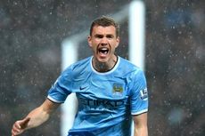 Dzeko: Chelsea Pesaing Serius, MU Makin Kuat