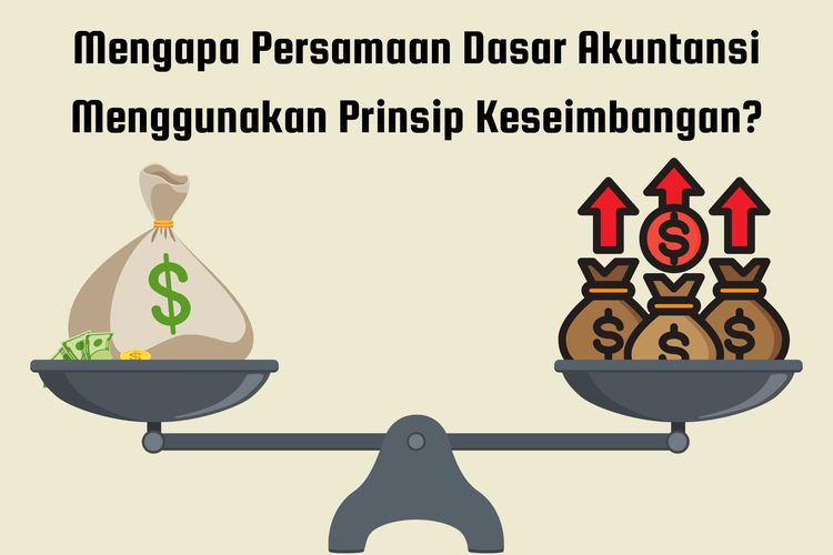 Mengapa persamaan dasar akuntansi menggunakan prinsip keseimbangan? Karena prinsip ini digunakan untuk menyeimbangkan aktiva dan pasiva.