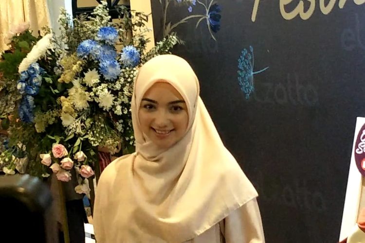 Citra Kirana saat ditemui di kawasan Kebayoran, Jakarta Selatan, Senin (28/10/2019).
