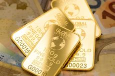 Harga Emas Dunia Naik Tipis Didorong Pelemahan Dollar AS