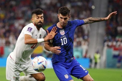 Hasil Iran Vs Amerika Serikat 0-1, Pulisic dkk Lolos 16 Besar Piala Dunia 2022