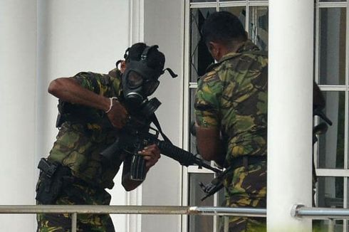 Polisi Sri Lanka Serbu Markas Besar Terduga Teroris Ledakan Bom