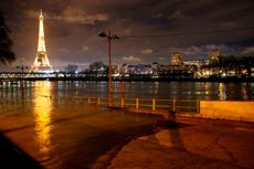 Sungai Seine Meluap, Paris Terendam Banjir