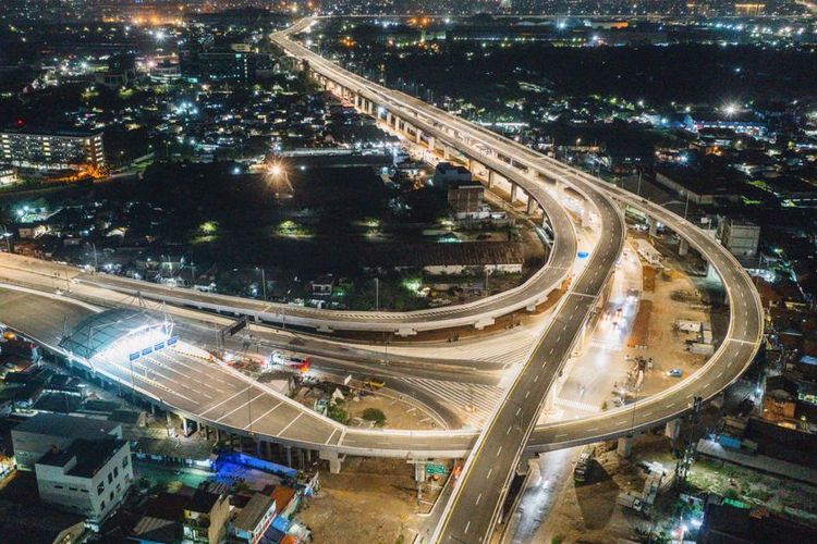 Enam ruas Jalan Tol Dalam Kota Segmen Kelapa Gading - Pulo Gebang 