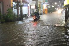 Hujan Deras, Pantura Kaliwungu Terendam Air Banjir