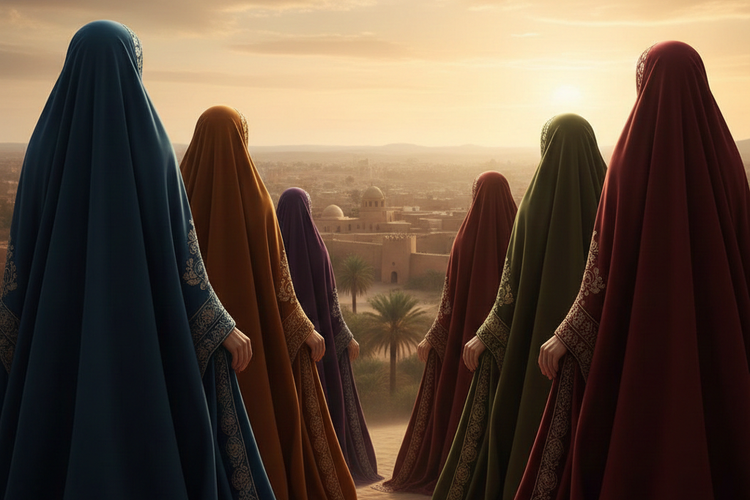 Ilustrasi istri-istri Nabi Muhammad SAW