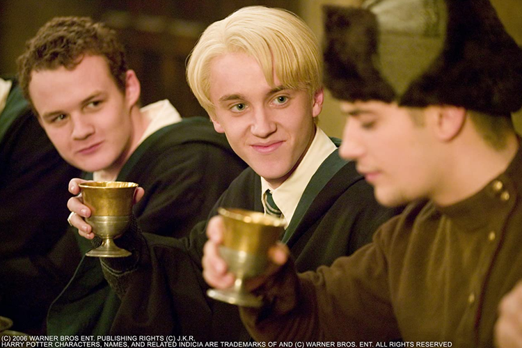 Tom Felton dalam film Harry Potter and the Goblet of Fire (2005).