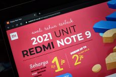 Waspada Website Palsu Xiaomi, Jual Redmi Note 9 Harga Rp 1 Juta