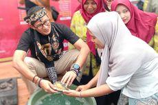 Kunjungi Kampung Majapahit Mojokerto, Sandiaga Ingatkan Menariknya Wisata Sejarah Indonesia