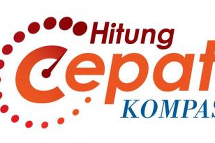 Logo hitung cepat Kompas. 