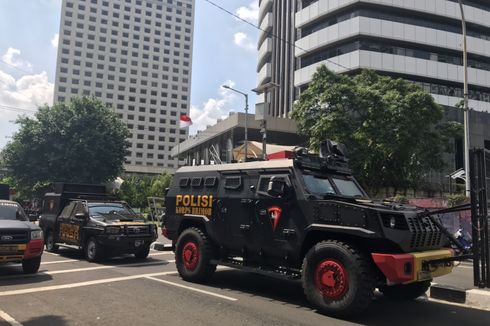 Ada Unjuk Rasa, Gedung KPK Dijaga Ketat TNI-Polri