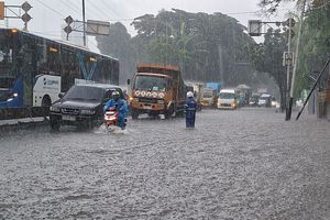 Daftar 17 Ruas Jalan yang Tergenang Banjir Jakarta Hari Ini