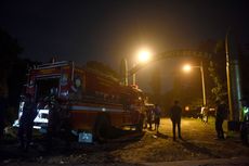 Memasuki Tengah Malam, Frekuensi Ledakan di Gudang Amunisi TNI Semakin Berkurang